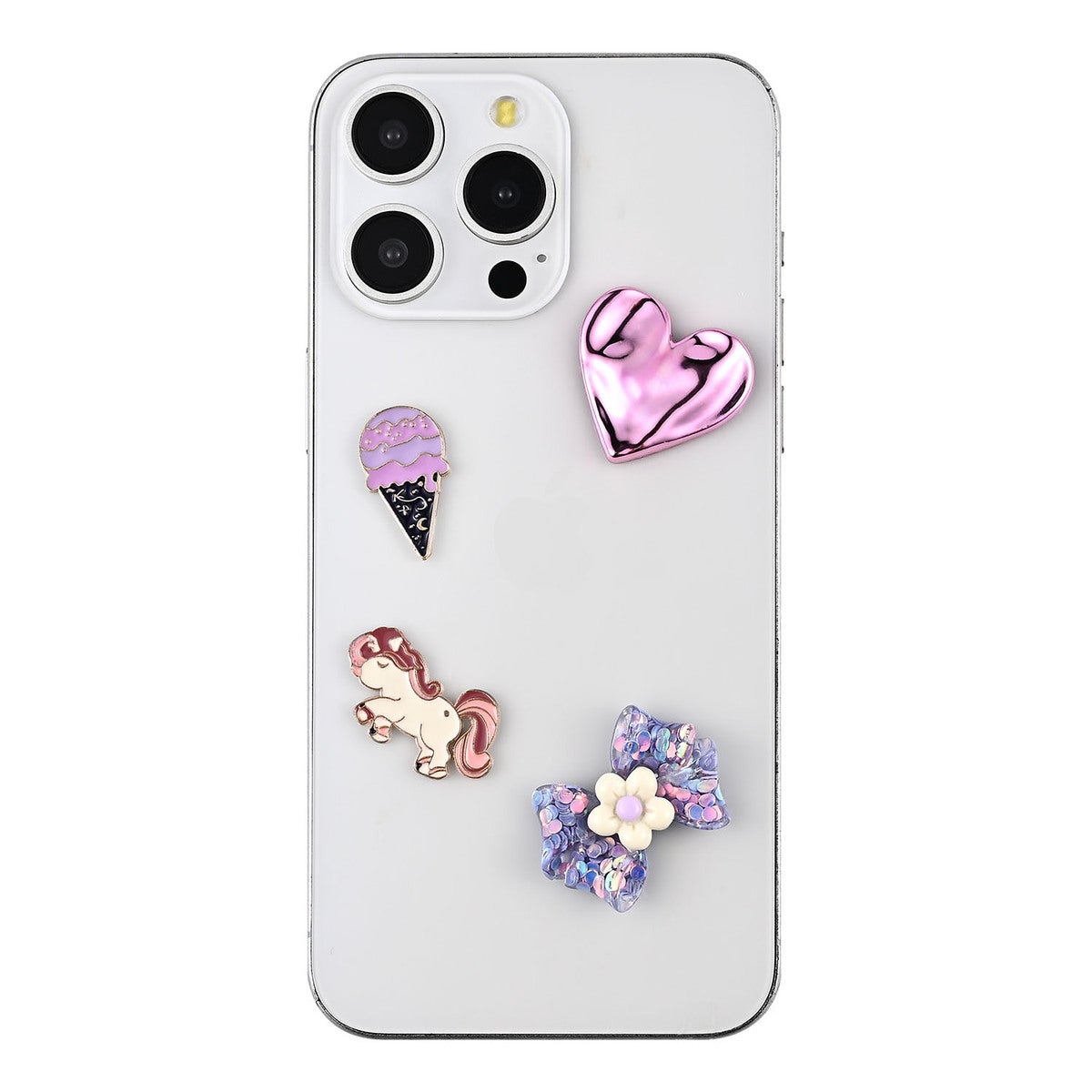 Charms Pimp Your Phone Metall och Plast 4-Pack