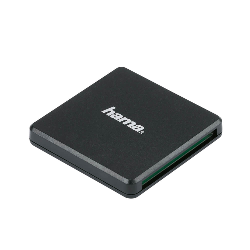 HAMA Kortläsare USB 3.0 Multi SD/microSD/CF Svart