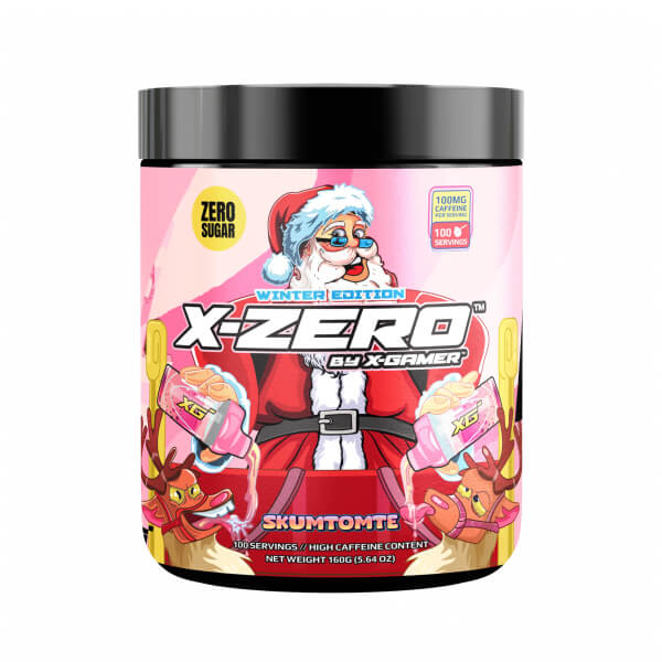 Energidryckspulver X-Zero 160 gram Skumtomte
