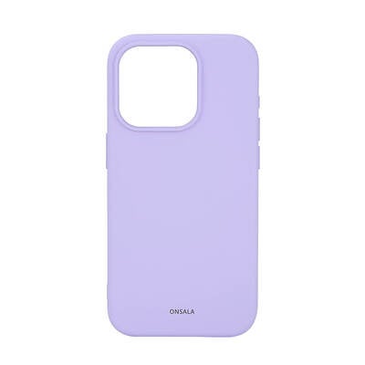 Mobilskal Silikon MagSeries Purple - iPhone 15 Pro
