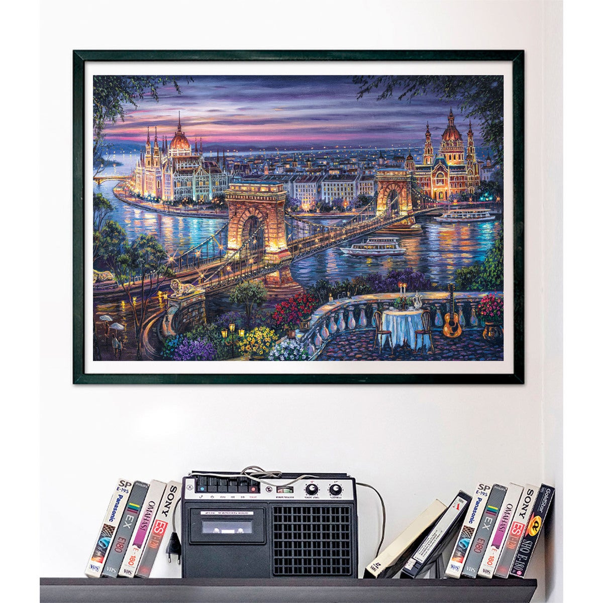 Puzzle 1000 Pcs CB Lights of the Danube - Tura Scandinavia