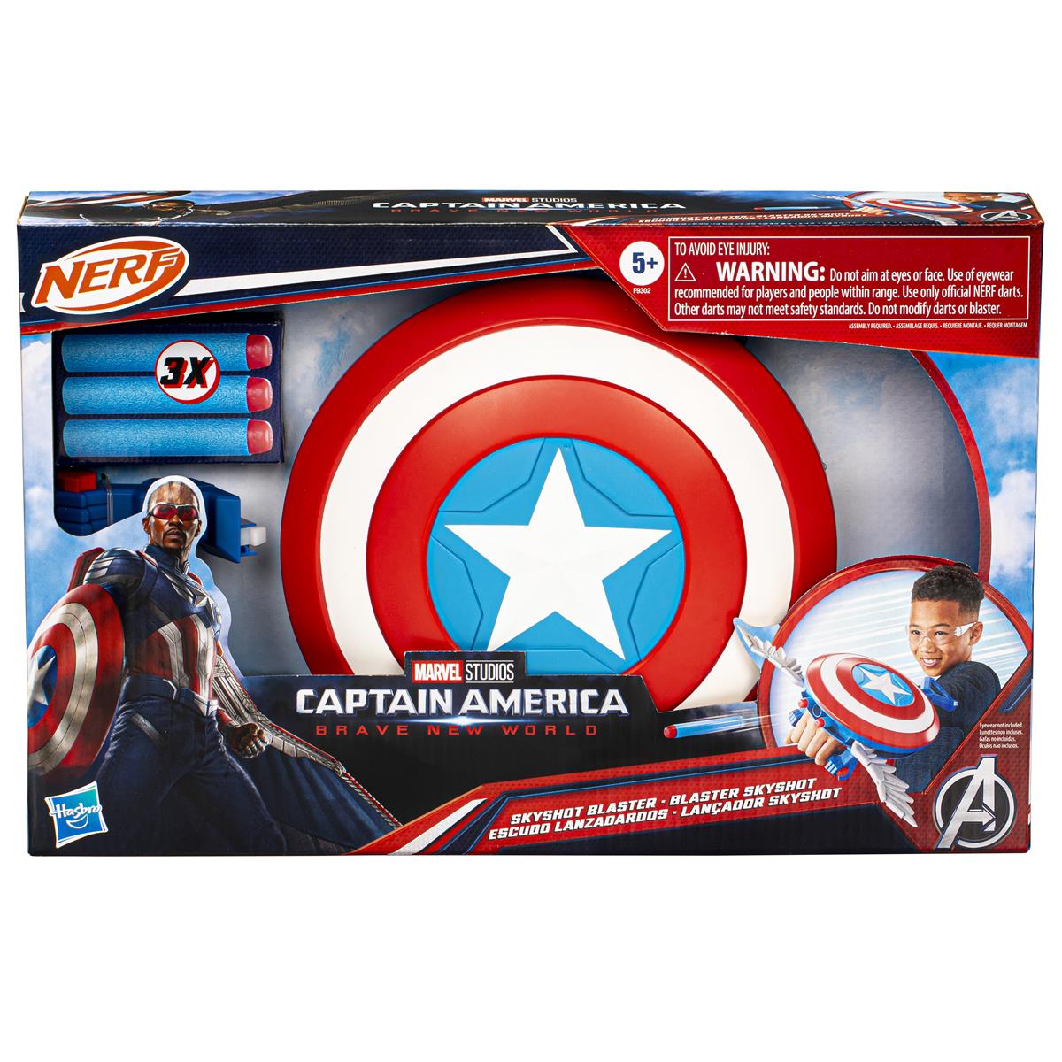 Avengers Captain America NWO Skyshot Blaster
