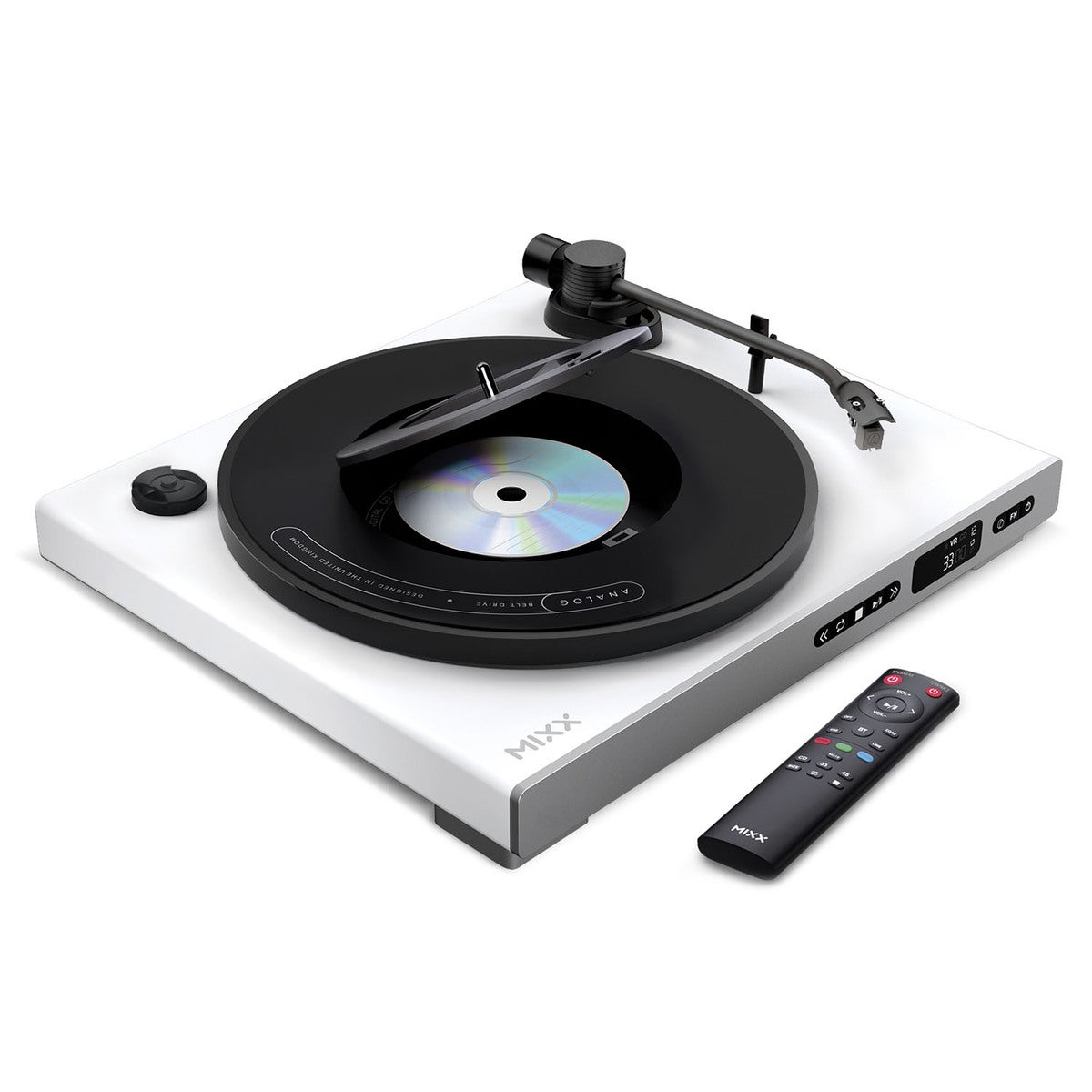 Vinyl- och CD-Spelare Analog Plus 2-in-1 Vit