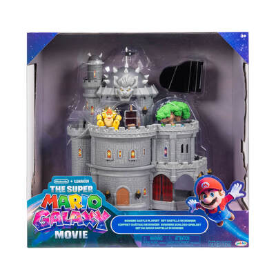 The Super Mario Galaxy Movie 1.5in Deluxe Playset Bowser Castle