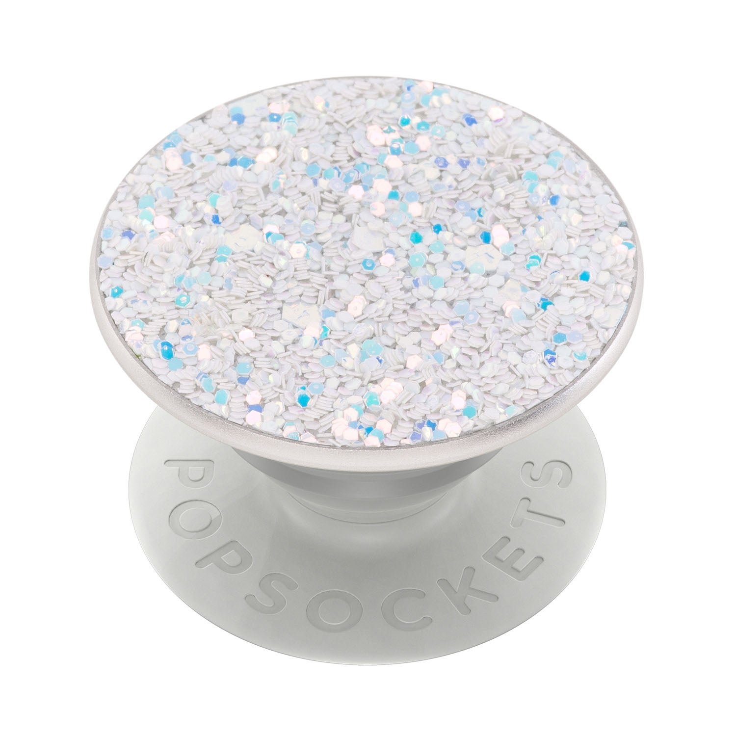 POPSOCKETS Sparkle Snow White  Removable Grip with Standfunction Premium 