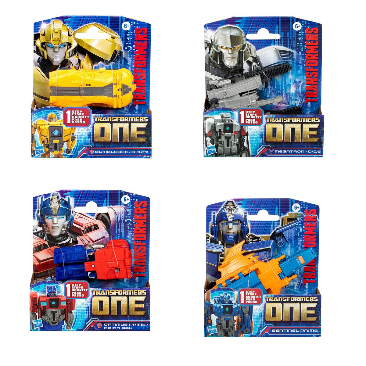 Figur Transformers One 4" 1-Step (Assortert)
