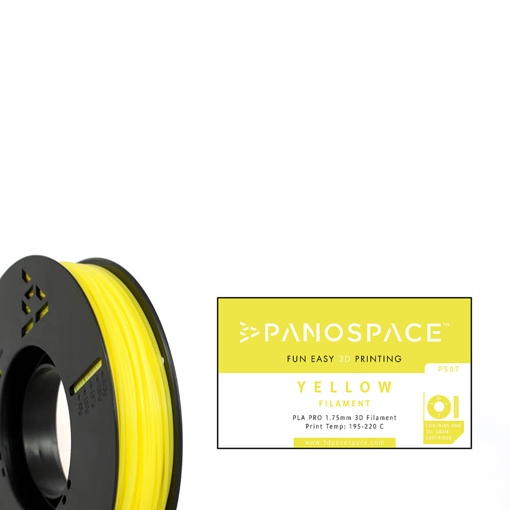 PANOSPACE Filament Yellow PLA 1.75mm 300g