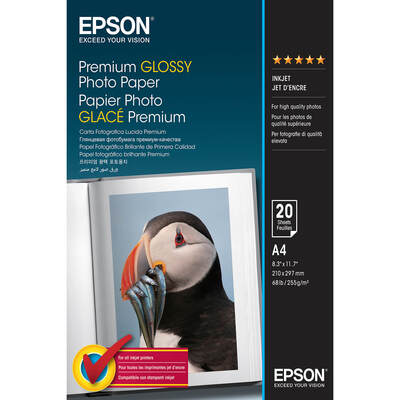 Premium Glossy Photo Paper A4 - 20 Sheets 