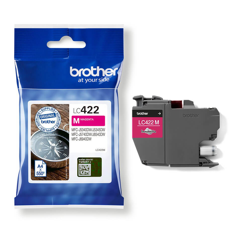 BROTHER Ink LC422M LC-422 Magenta