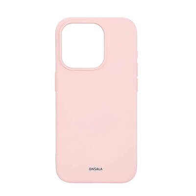 Phone Case with Silicone Feel MagSeries Chalk Pink - iPhone 15 Pro