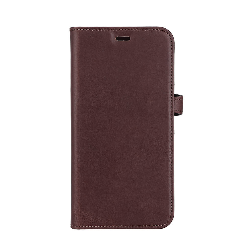 BUFFALO 2in1 Wallet Leather 3 card iPhone 14 Plus Brown