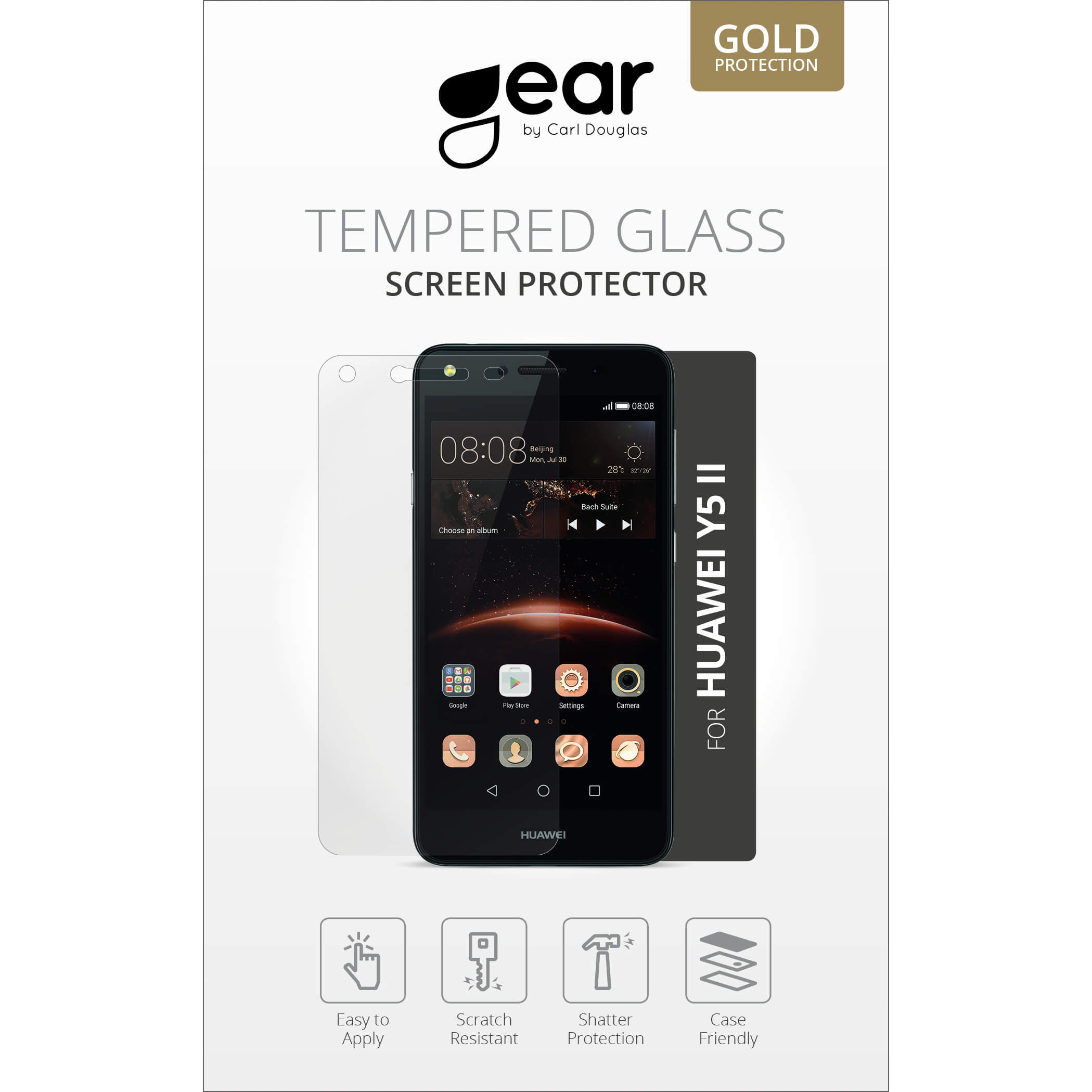 Glass Prot. 5" Huawei Y5 version2