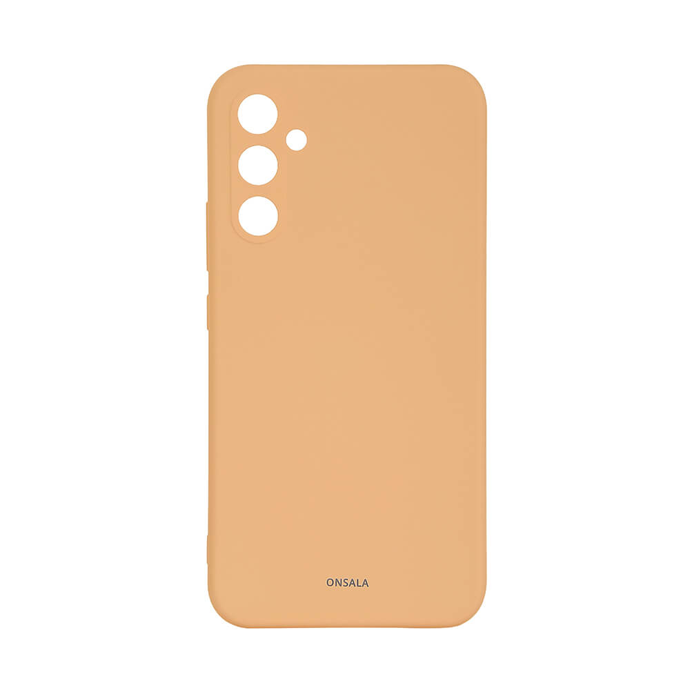 Phone Case with Silicone Feel Apricot - Samsung A35 5G