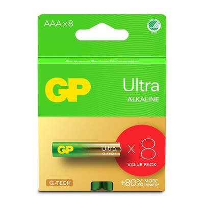 Paristo Ultra Alkaline AAA LR03 8-Pack