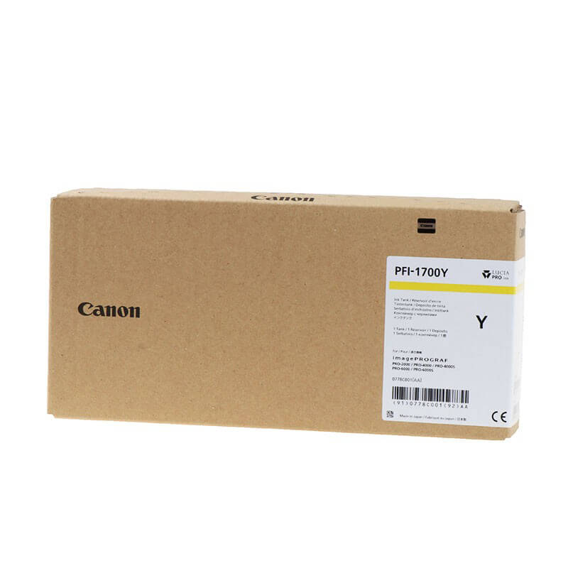 Musteet 0778C001 PFI-1700 Keltainen