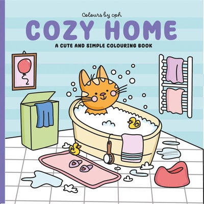 Målarbok: Cozy Home 