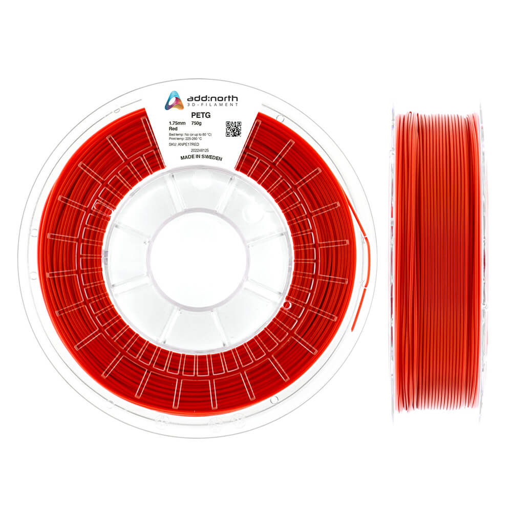 ADDNORTH PETG 1.75mm 750g  Red