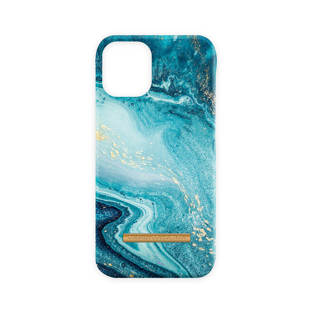 Mobile Case  Soft Blue Sea Marble iPhone 13 Mini