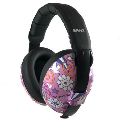 BANZ Kuulosuojaimet Vauvat Peace Pink