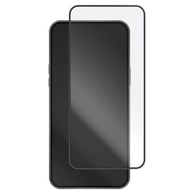 Screen Protector 3D Platinum Curved Glass Black Frame - iPhone 15 Pro Max