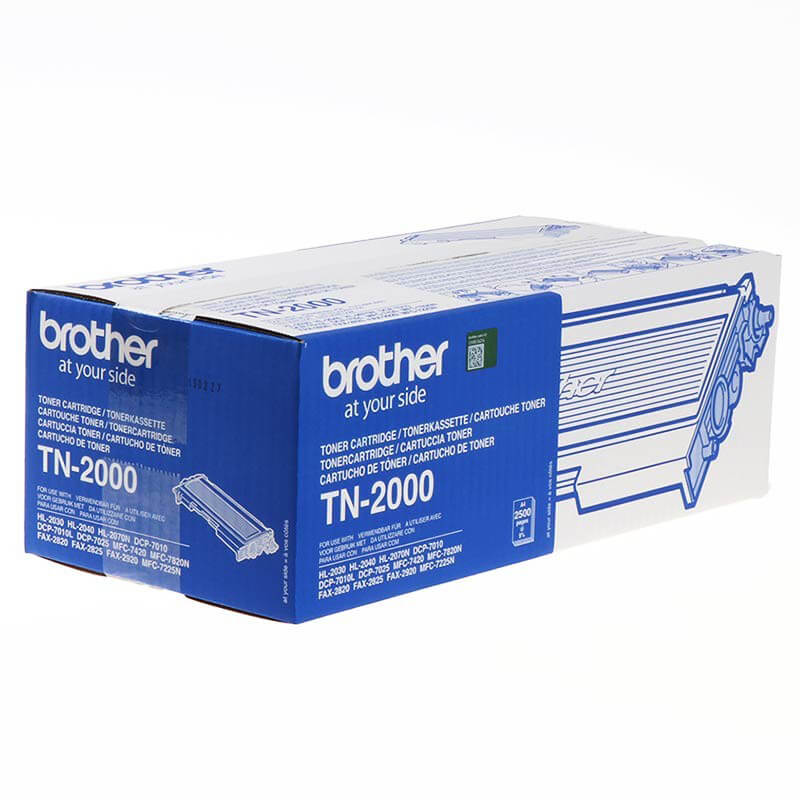 Toner TN2000 TN-2000 Svart