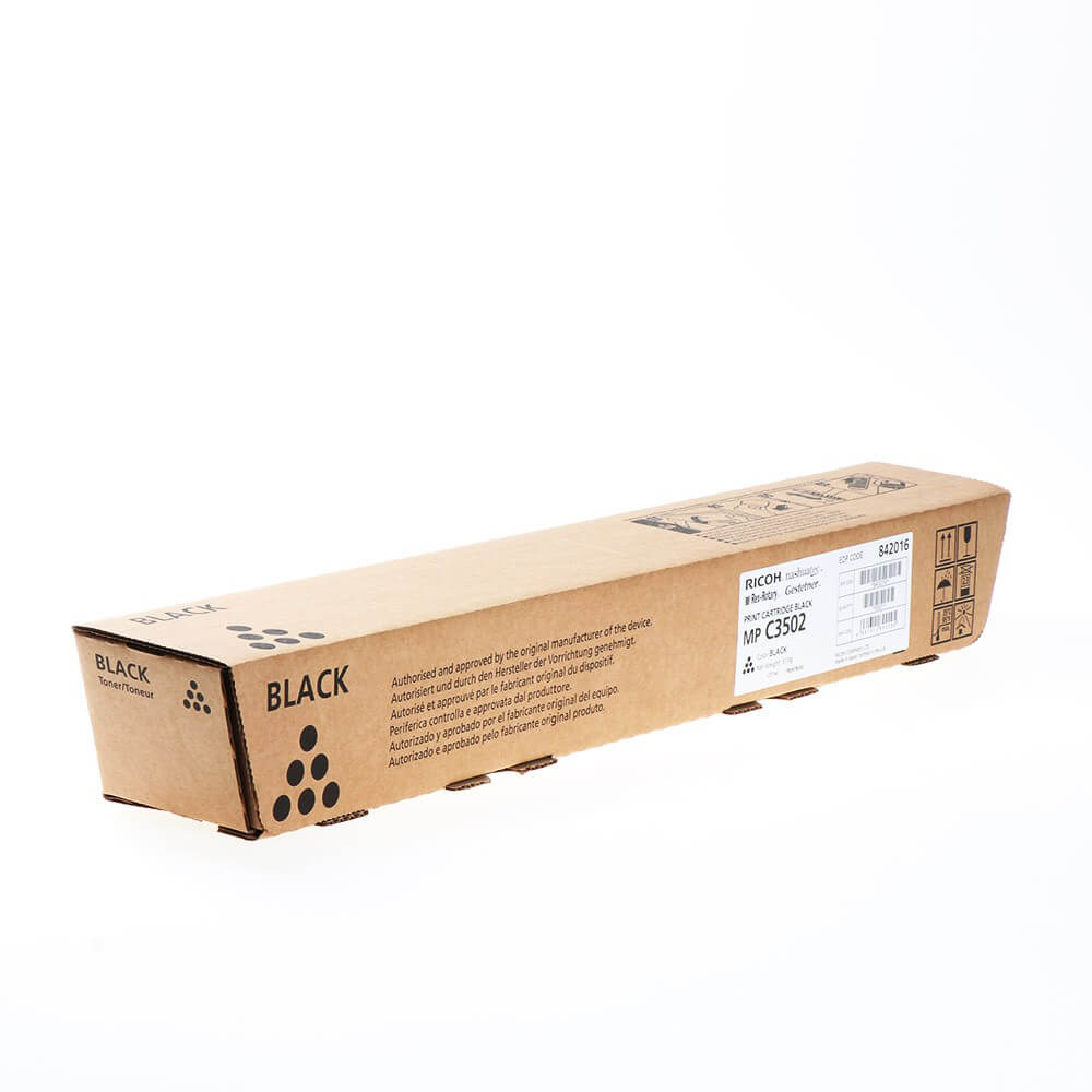 Toner 842016 MP C3502 Svart