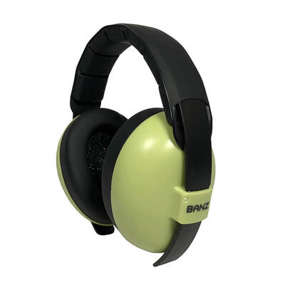 BANZ Kuulosuojaimet Vauvat Leaf Green