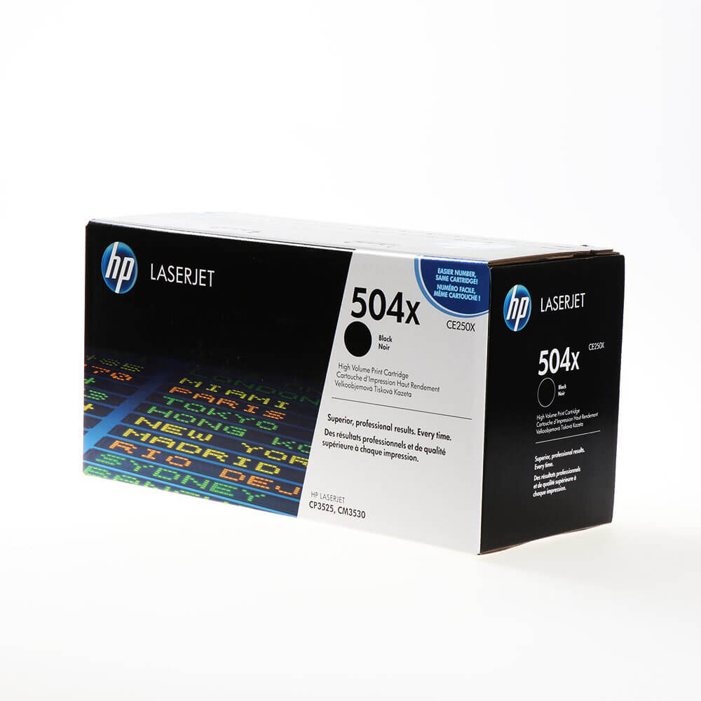 Toner CE250X 504X Svart