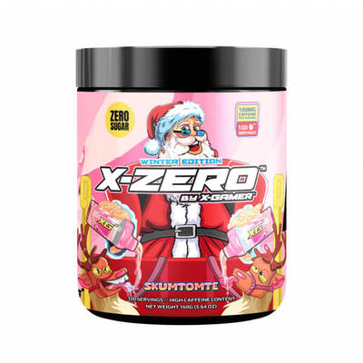 Energidryckspulver X-Zero 160 gram Skumtomte