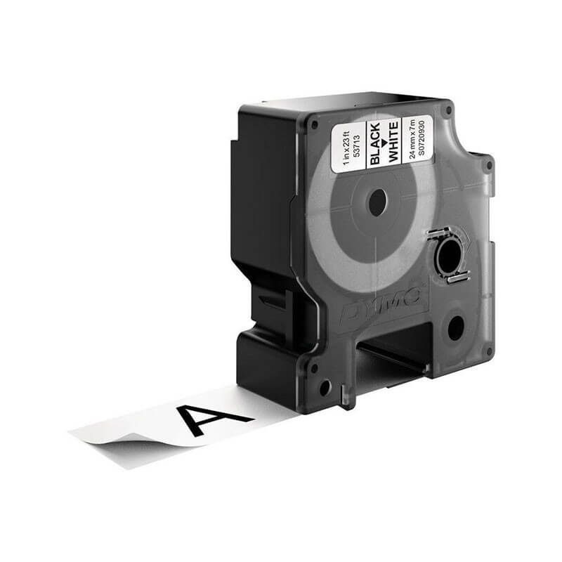 DYMO Ribbon S0720930 53713 24mm Black on White