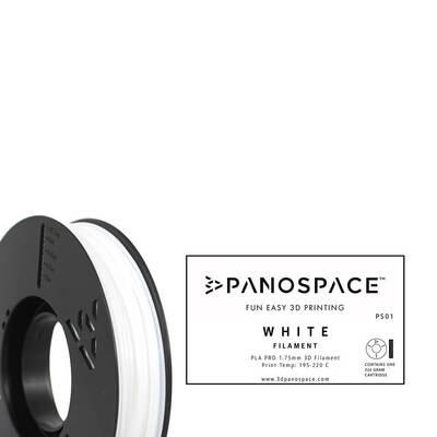 3D-filament PLA 1000g Hvid