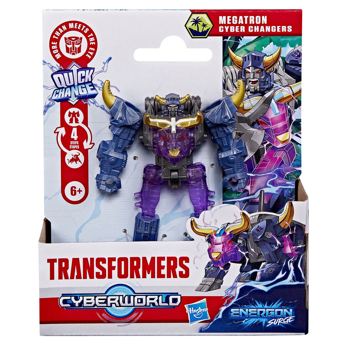 TRA Cyberworld 4in Cyber Megatron Bull