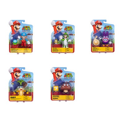 Super Mario Hahmo 4" (Assorted Wave 49)