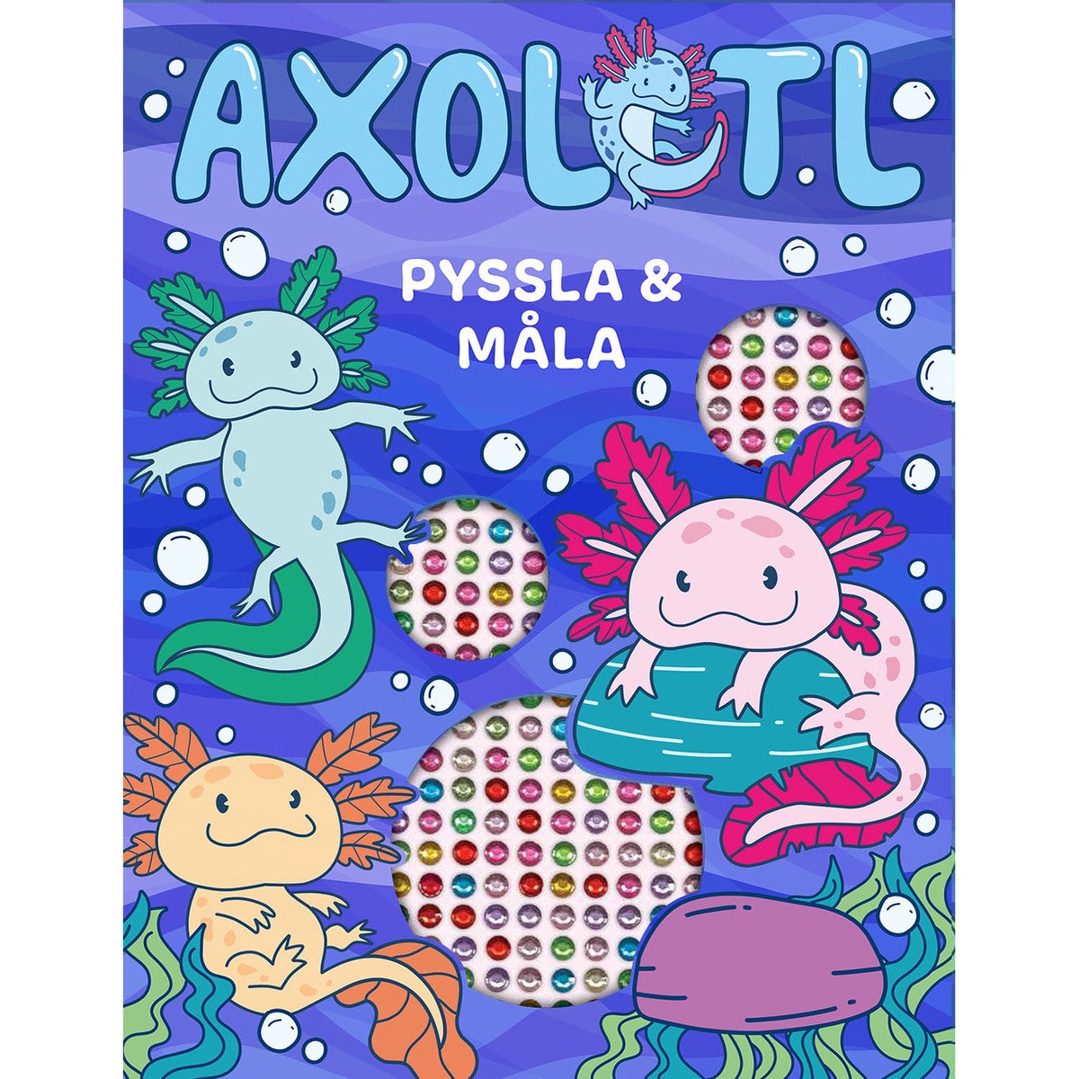 Axolotl: Pyssla & måla