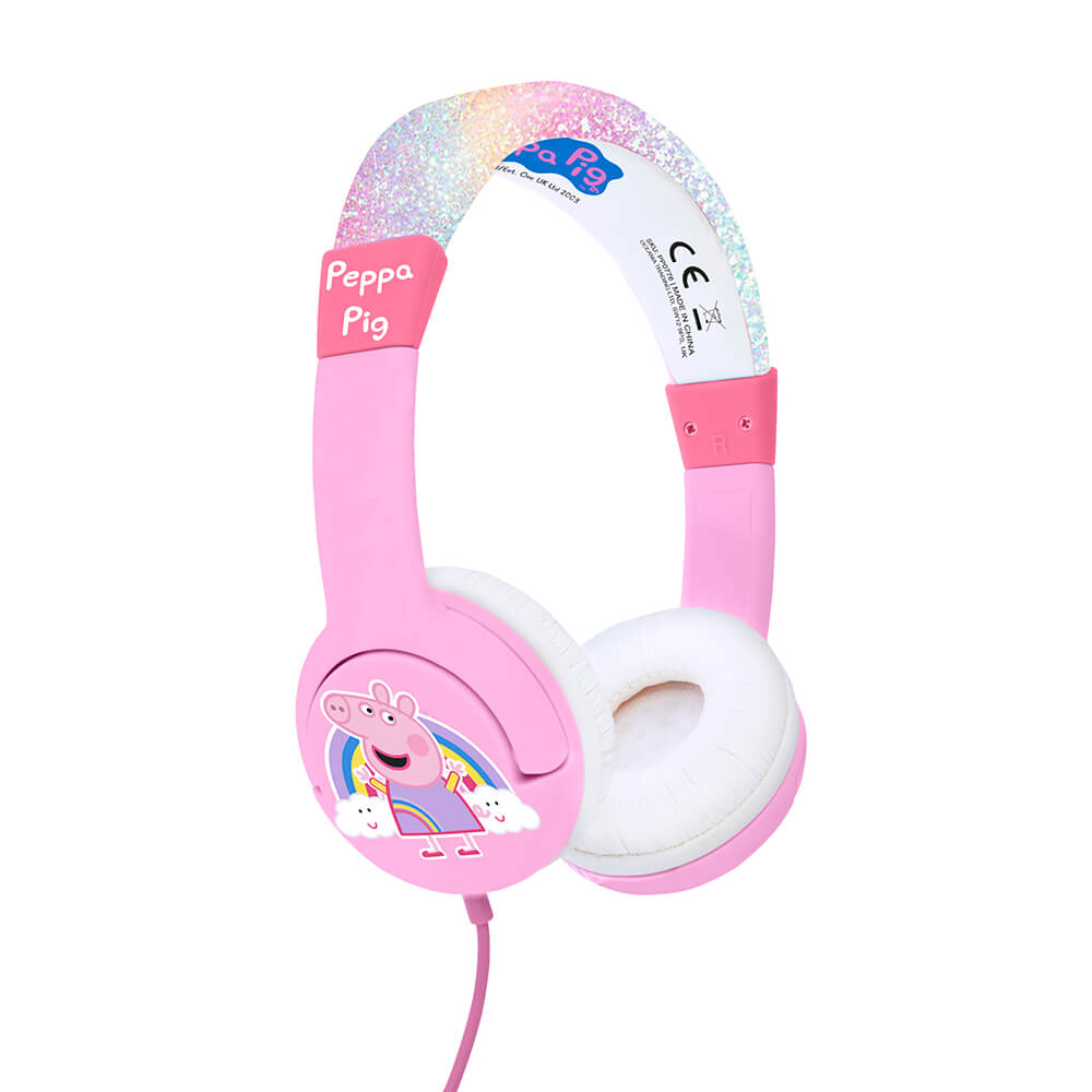OTL TECHNOLOGIES - PEPPA PIG Hörlur Junior On-Ear 85dB Prinsessan Peppa