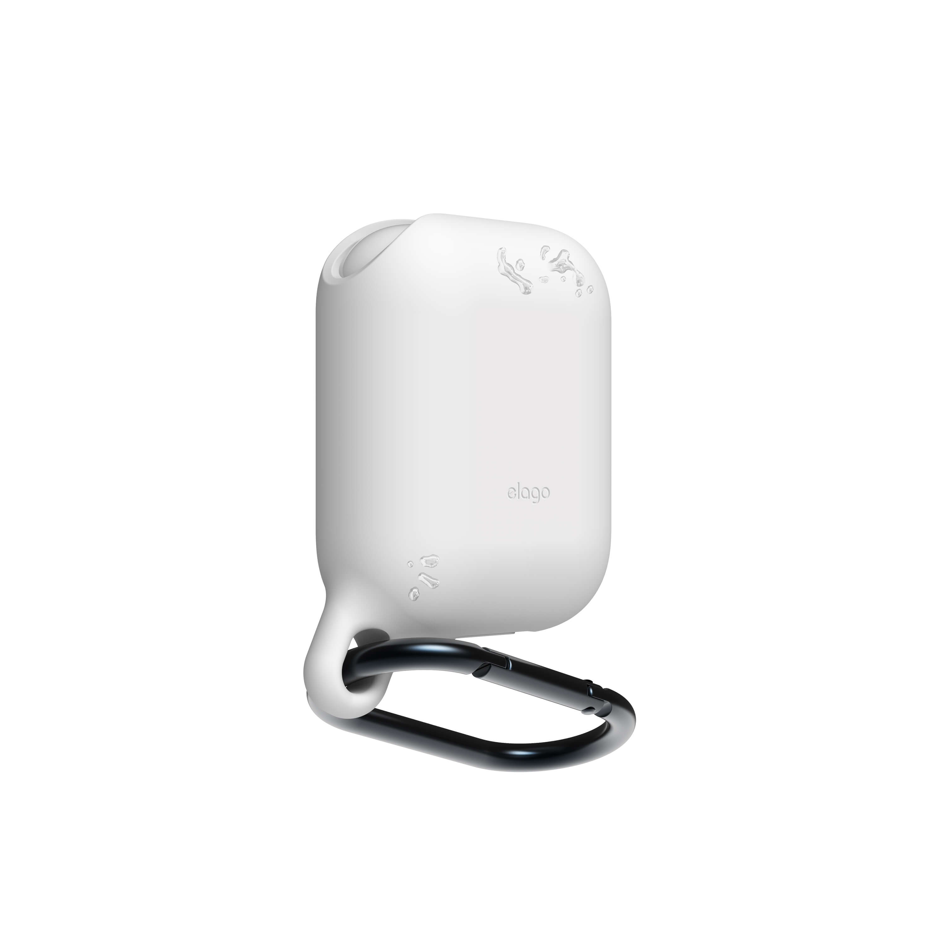 ELAGO Airpod Waterproof Hang Case White