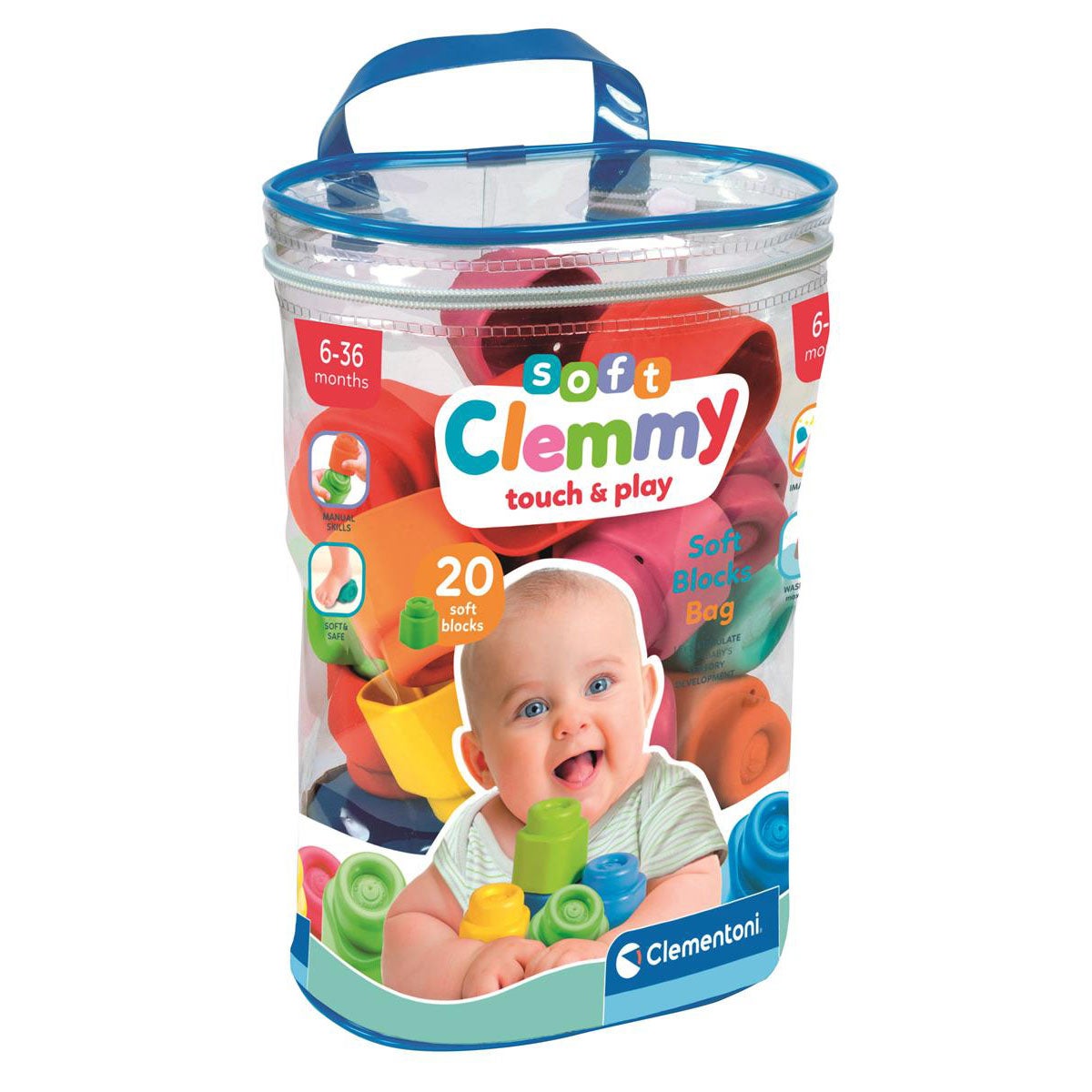 Soft Clemmy (Set Of 20 Blocks) Veske