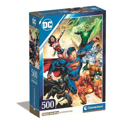 Puslespill 500 Pcs CB High Quality Collection DC Comics