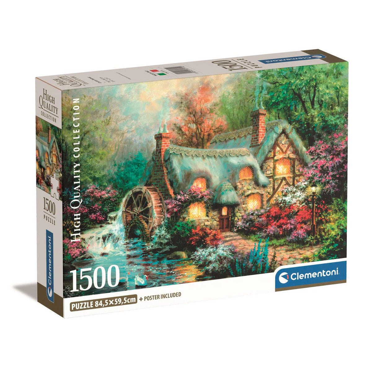 Puslespill 1500 Pcs CB High Quality Collection Country Retreat