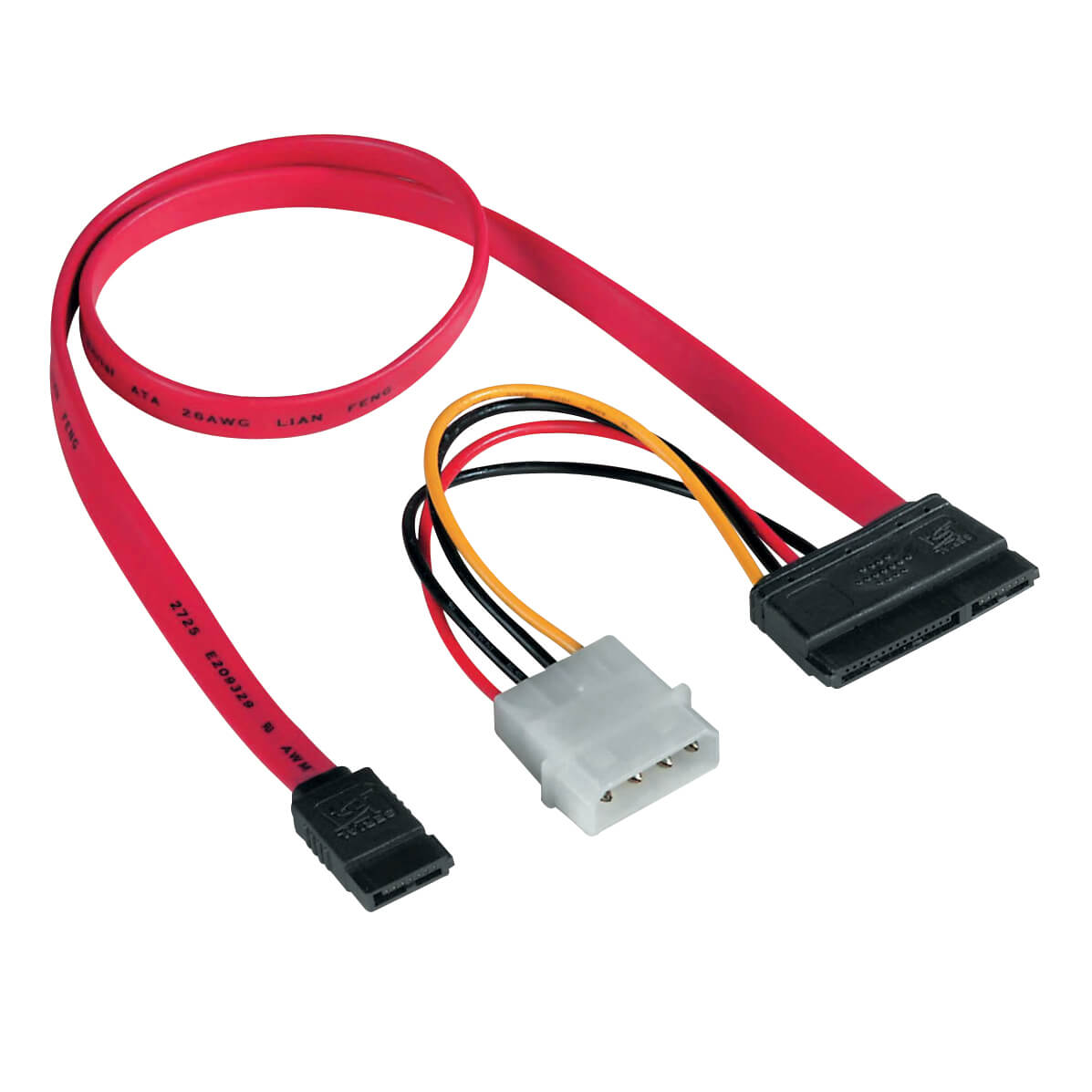 Connection Cable Serial ATA w ith integrated power supply