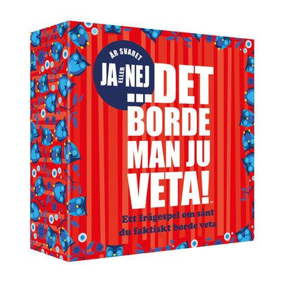 Peli Det Borde Man Ju Veta! - Ja Eller Nej (SE)