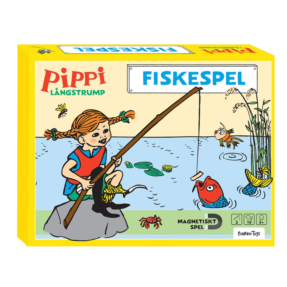 Peli Peppi Pitkätossu - Fiskespel (SE)