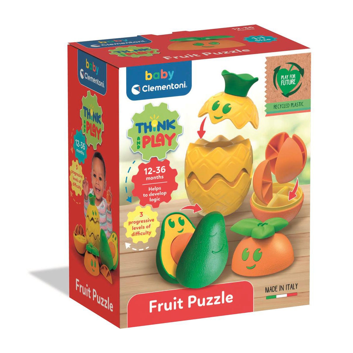 Fruit Puzzle Logic Set (100% Recycled)