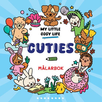 Målarbok: Cozy Cuties