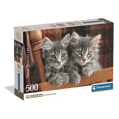 Puslespill 500 Pcs CB High Quality Collection Kittens