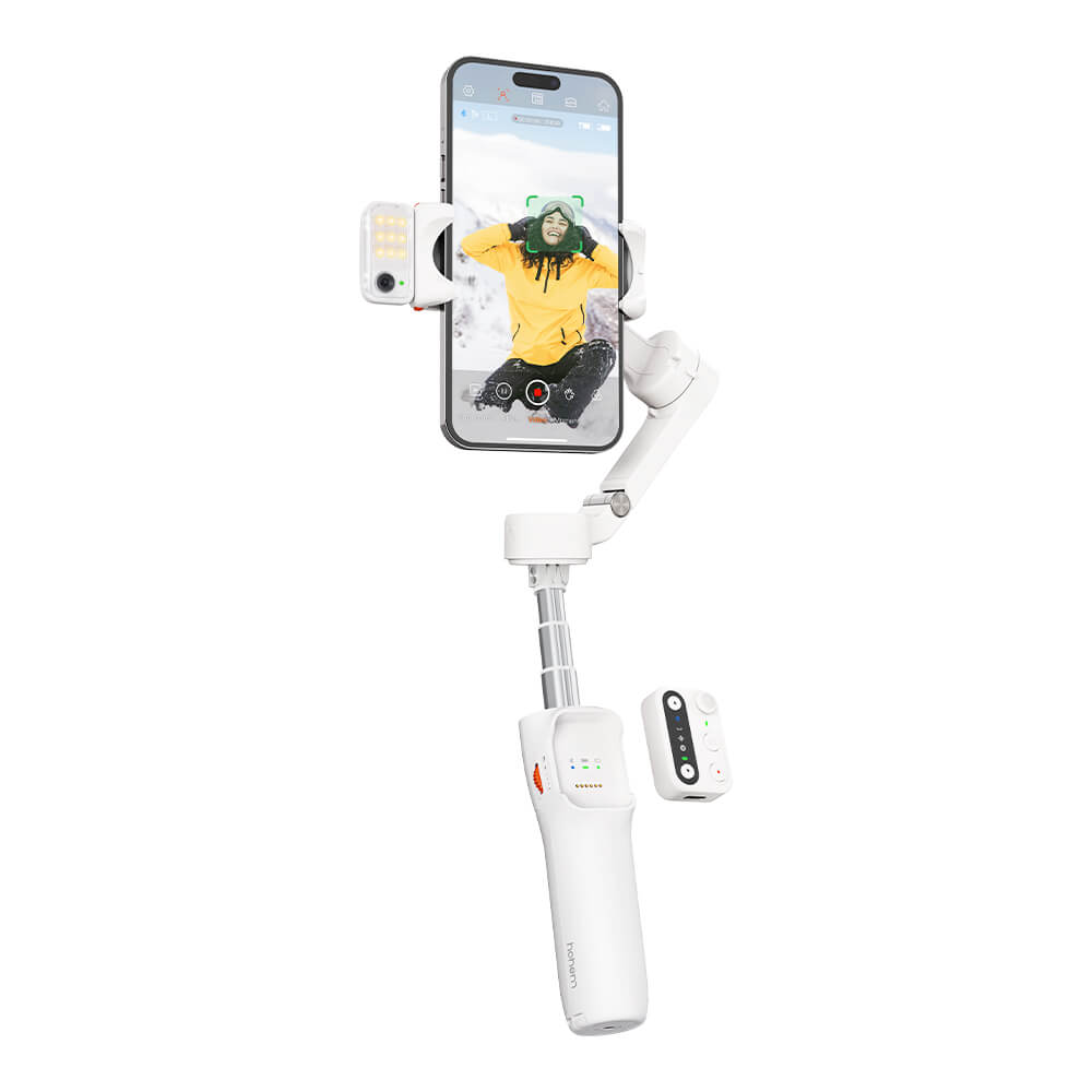 Smartphone Gimbal iSteady V3 White Kit with AI - Tura Scandinavia