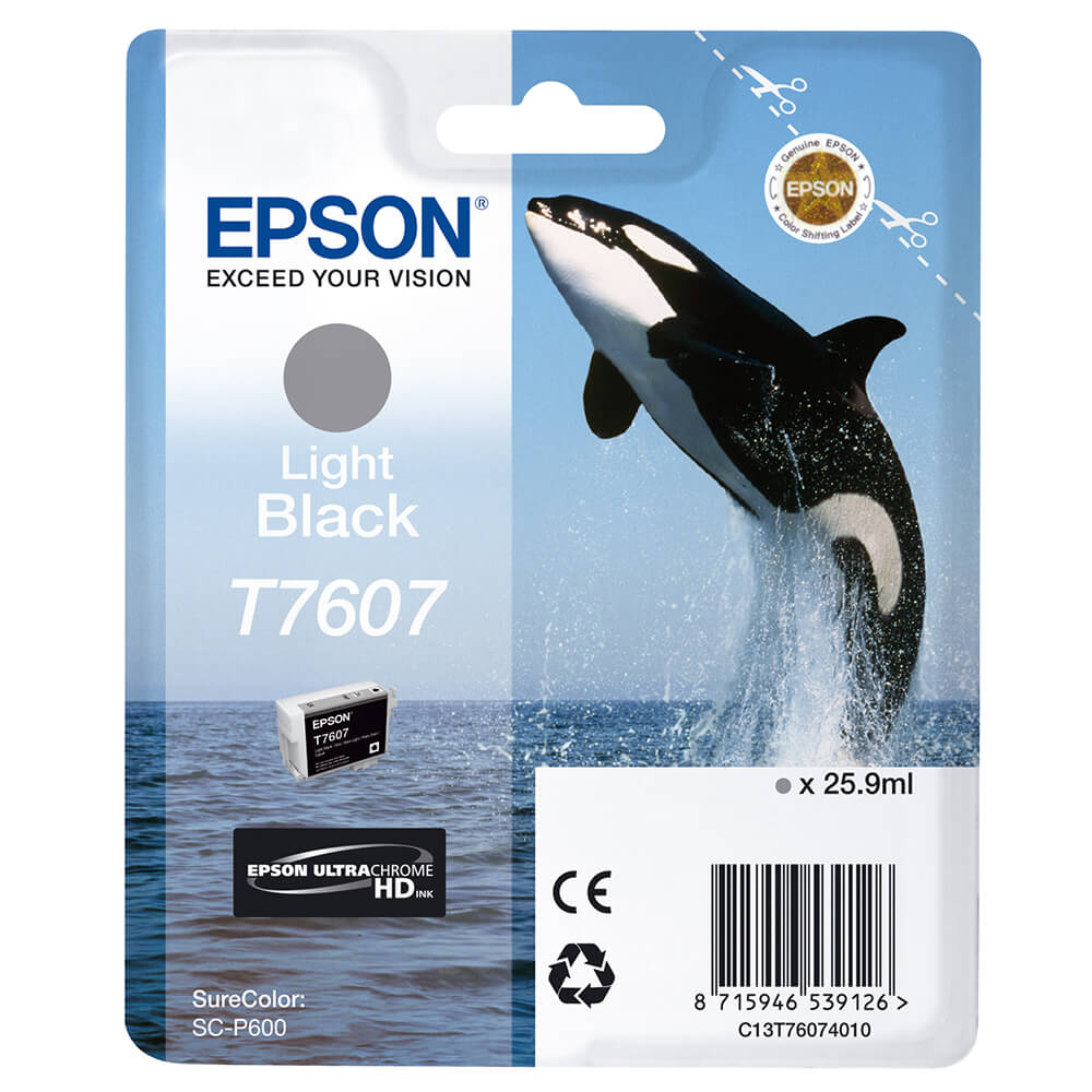 Bläck UltraChrome HD T76074010 Light Black