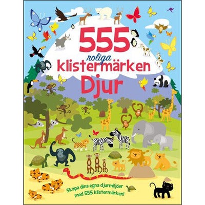 555 roliga klistermärken: Djur