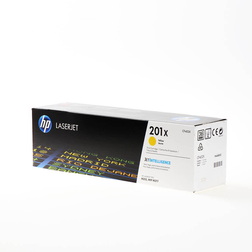 Toner CF402X 201X Keltainen