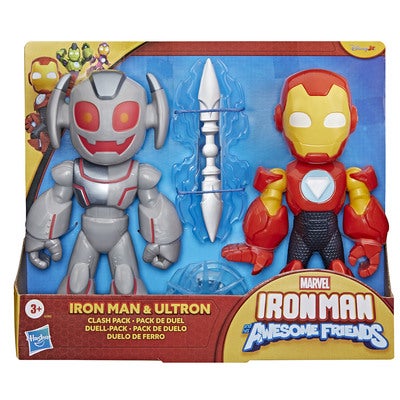 MARVEL IM and AF Iron Man Ultron Clash Pack
